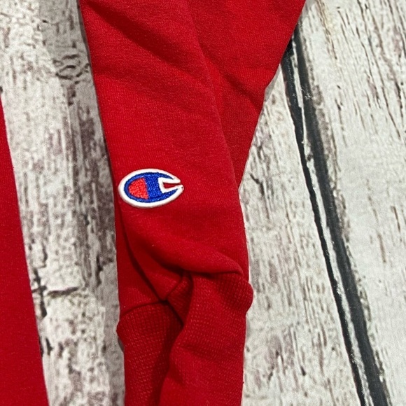 St. John's Red Storm Champion Hoodie Red Jumper Sweatshirt - Picture 3 of 4